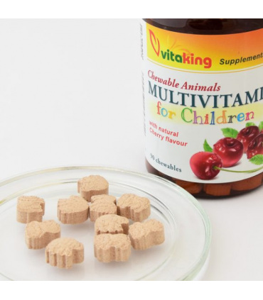 Multivitamina cu minerale pentru copii - 90 comprimate masticabile