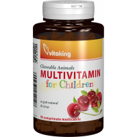 Multivitamina cu minerale pentru copii - 90 comprimate masticabile