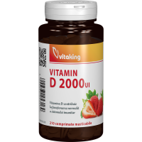Vitamina D 2000UI masticabila - 210 comprimate