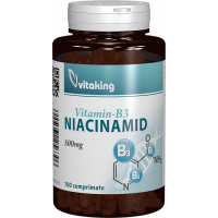 Vitamina B3 (niacinamida) 500mg - 100 comprimate