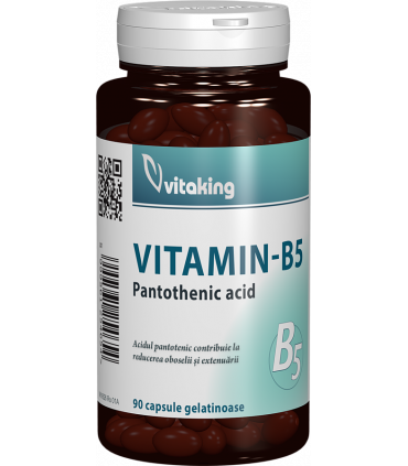 Vitamina B5 (acid pantotenic) 200mg - 90 capsule