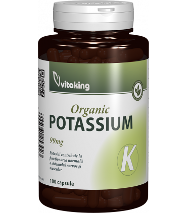 Potasiu 99mg - 100 capsule