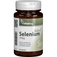 Seleniu organic 100 mcg - 90 capsule