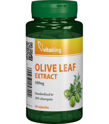 Extract standardizat din frunze de maslin 500mg - 60 capsule