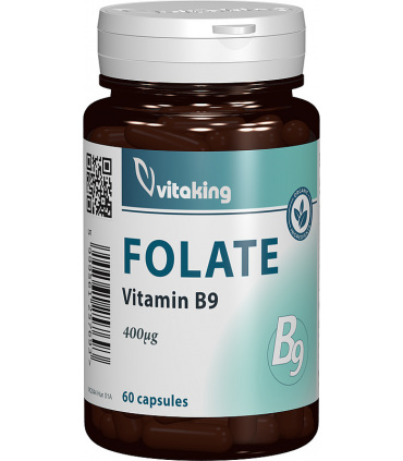 Folat organic 400mcg - 60 capsule