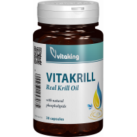 Ulei VitaKrill 500 mg - 30 capsule gelatinoase
