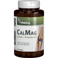 Citrat de Calciu-Magneziu cu vitamina D - 90 capsule gelatinoase