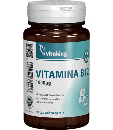 Vitamina B12 -1000 mcg - 60 capsule vegetale