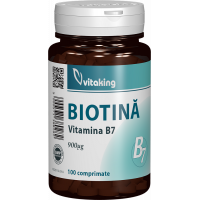 Vitamina B7 (biotina) 900 mcg - 100 comprimate