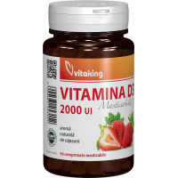 Vitamina D 2000UI masticabila - 90 comprimate