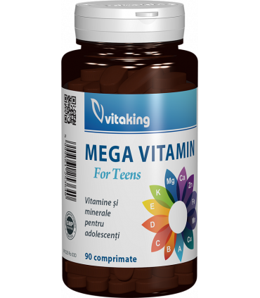 Multivitamina cu minerale pentru adolescenti - 90 comprimate