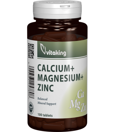 Calciu-Magneziu cu Zinc - 100 comprimate