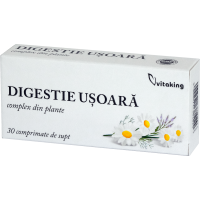 Digestie usoara - 30 comprimate de supt