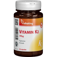 Vitamina K2 naturala 100μg - 30 capsule vegetale