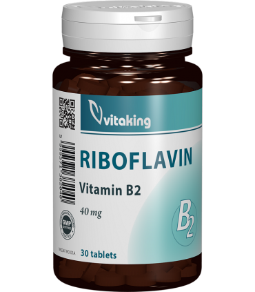 Vitamina B2 - 40mg - 30 comprimate