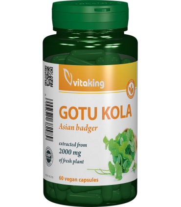Extract de Gotu Kola - 60 capsule vegetale