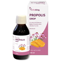 Propolis - sirop cu extract de Echinacea, laptisor de matca, miere, vitamina C si zinc - 100ml