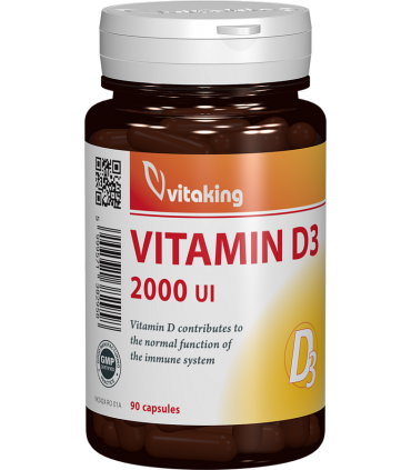 Vitamina D3 2000UI - 90 capsule