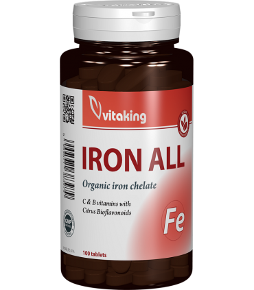 Fier cu vitaminele B si C - 100 comprimate