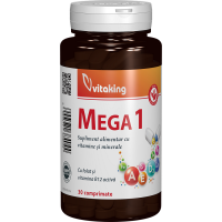 Multivitamina cu minerale si folat Mega 1 - 30 comprimate