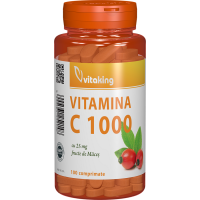 Vitamina C 1000 mg cu Macese - 100 comprimate