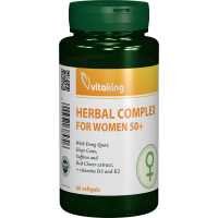 Complex Herbal pentru femei 50+ - 60 capsule moi