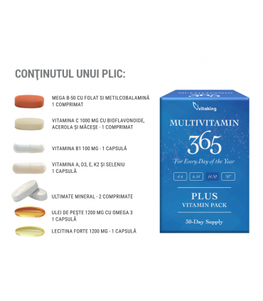 Pachet cu doze zilnice Multi Plus - 30 plicuri