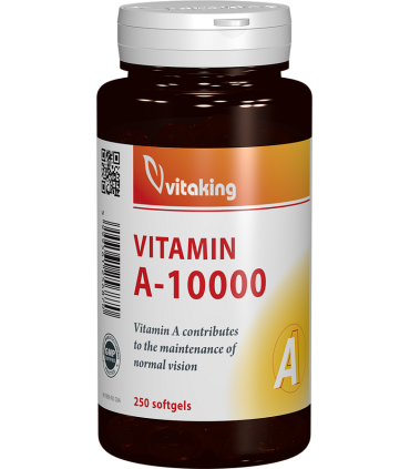 Vitamina A  10000 UI - 250 capsule gelatinoase