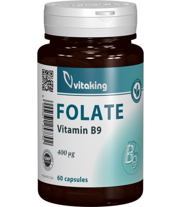 Folat organic 400 mcg - 60 capsule