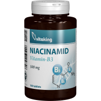 Vitamina B3 (niacinamida) 500mg - 100 comprimate