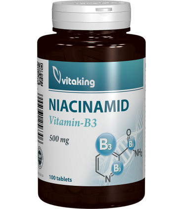 Vitamina B3 (niacinamida) 500mg - 100 comprimate