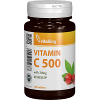 Vitamina C 500 mg cu Macese - 100  comprimate