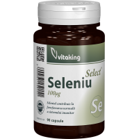 Seleniu organic 100 mcg - 90 capsule