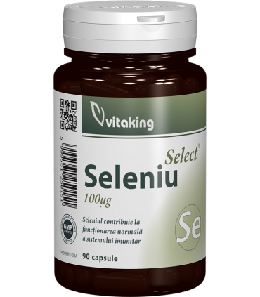 Seleniu organic 100 mcg - 90 capsule