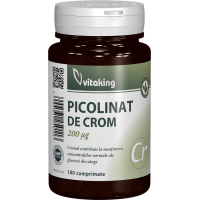 Picolinat de crom 200mcg - 100 comprimate