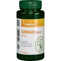 Ginkgo Biloba Forte 120 mg cu absorbtie indelungata - 60 capsule
