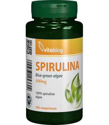 Spirulina - 500 mg (200 comprimate)