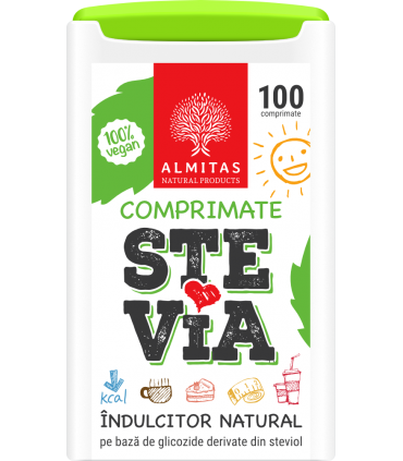 Stevie indulcitor natural - 100 comprimate