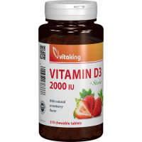 Vitamina D 2000UI masticabila - 210 comprimate
