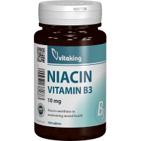 Vitamina B3 (niacina) 10mg - 100 comprimate