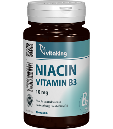 Vitamina B3 (niacina) 10mg - 100 comprimate