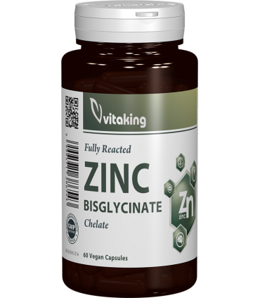 Bisglicinat de zinc 25 mg - 60 comprimate