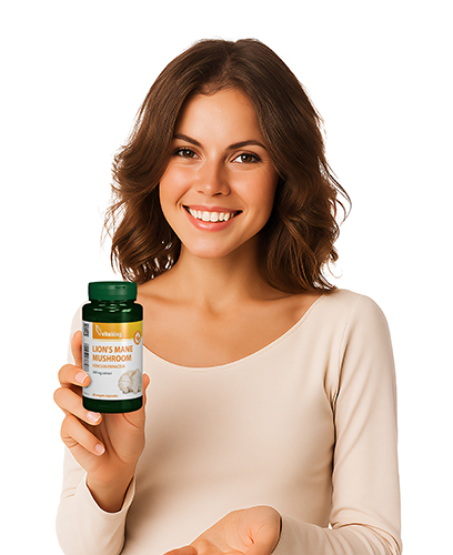 Ciupercă Coama Leului (Lion's Mane) 500 mg - 60 capsule vegetale