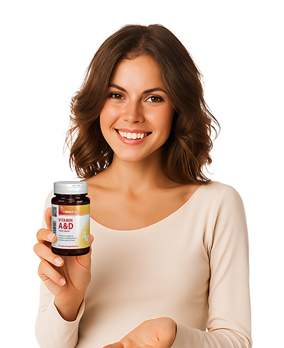 Vitamina A si D (10.000/ 1.000 UI) - 60 capsule gelatinoase