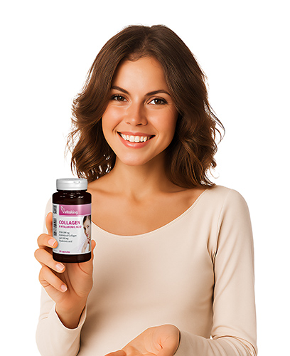 Colagen Hidrolizat cu Acid Hialuronic - 60 capsule