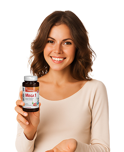 Multivitamina cu minerale si folat Mega 1 - 30 comprimate