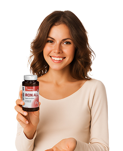 Fier cu vitaminele B si C - 100 comprimate